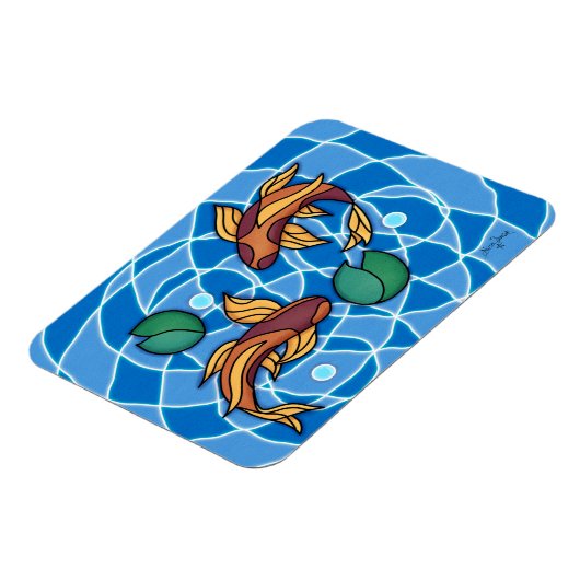 Koi Pond Magneet (Linkerzijde)