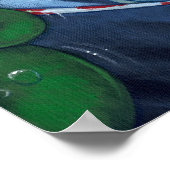 Koi Pond Mermaid fantasy Art Print (Hoek)