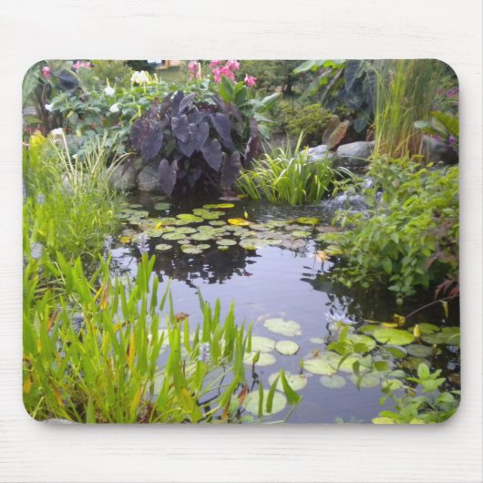 Koi Pond MousePad Muismat (Voorkant)
