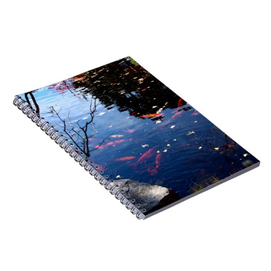 Koi pond notebook notitieboek (Rechterzijde)