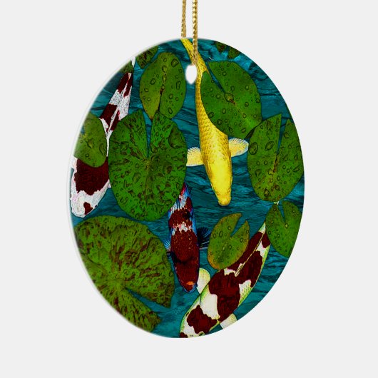 KOI POND Ornament (Rechts)