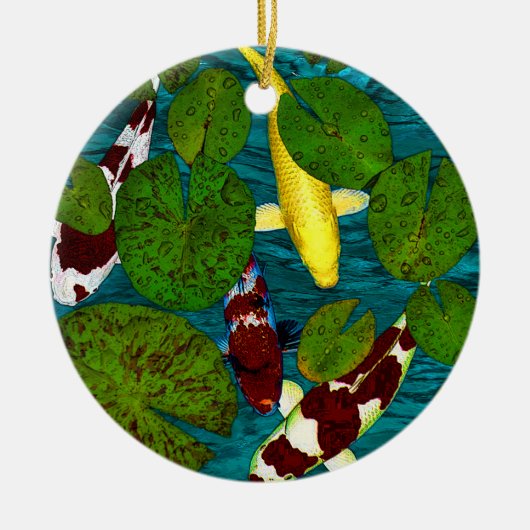KOI POND Ornament (Voorkant)