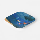 Koi Pond Papieren Bordje (Gebogen)