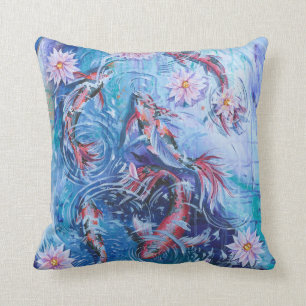 Koi Pond Pillow Kussen