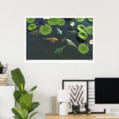 Koi Pond Poster (Thuiskantoor)