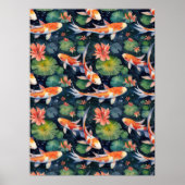Koi Pond Poster (Voorkant)