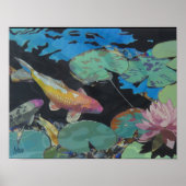 Koi Pond Poster (Voorkant)