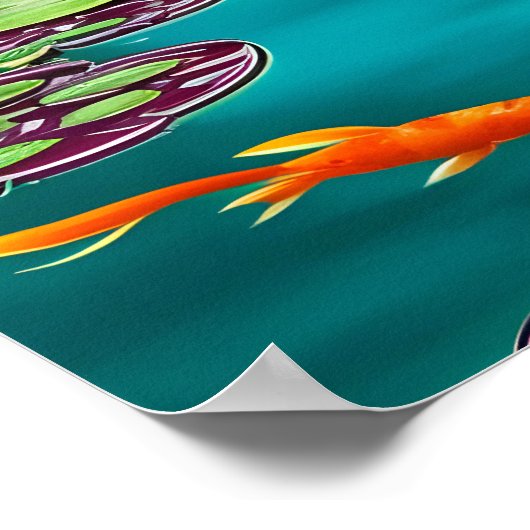 Koi Pond Poster (Hoek)