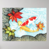Koi Pond Poster (Voorkant)