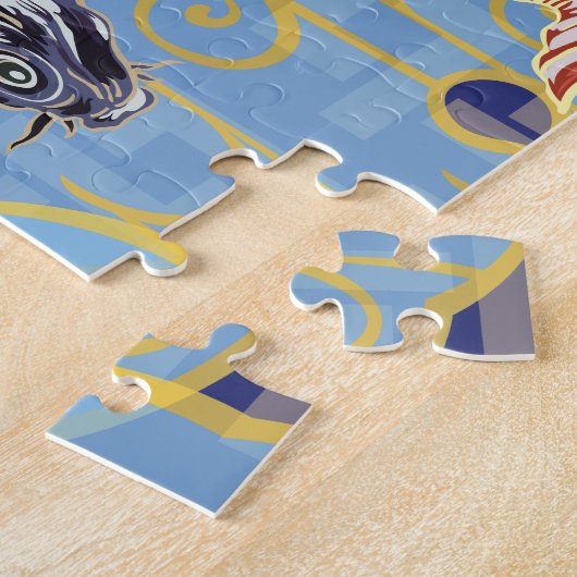 Koi Pond Puzzle Legpuzzel (Zijkant)