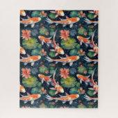 Koi Pond Puzzle Legpuzzel (Verticaal)