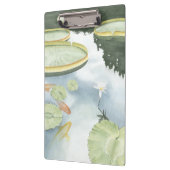 Koi Pond Reflection met vissen en geles Klembord (Links)