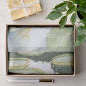 Koi Pond Reflection met vissen en geles Tissuepapier (Geschenk)