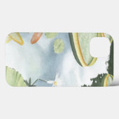 Koi Pond Reflection met vissen en Lilies Case-Mate iPhone Case (Achterkant (horizontaal))