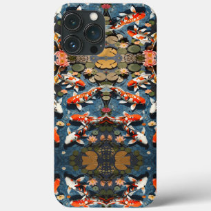 Koi Pond Romeinse Mozaïek Stijl Ontwerp Case-Mate iPhone Case