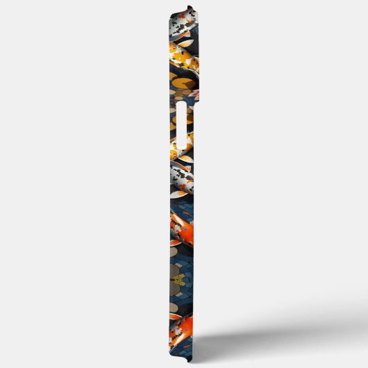 Koi Pond Romeinse Mozaïek Stijl Ontwerp Case-Mate iPhone Case (Achterkant / Rechts)