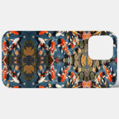 Koi Pond Romeinse Mozaïek Stijl Ontwerp Case-Mate iPhone Case (Achterkant (horizontaal))