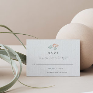 Koi Pond RSVP-kaart RSVP Kaartje