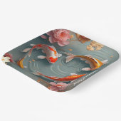 "Koi Pond Sanctuary" Papieren Bordje (Gebogen)