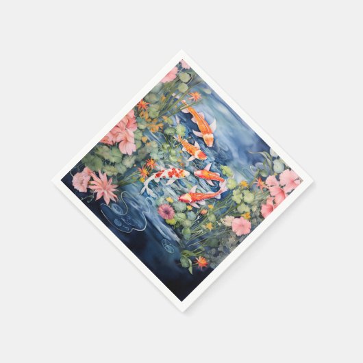 Koi Pond Servet (Hoek)