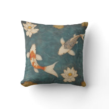  Koi Pond Sierkussen met Lotus Flowers
