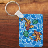 Koi Pond Sleutelhanger (Voorkant)