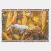 Koi Pond Throw Blanket Deken (Voorkant)