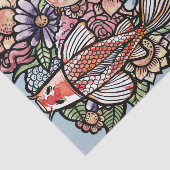Koi Pond Tissuepapier (Detail)