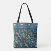 Koi Pond Tote Bag (Achterkant)