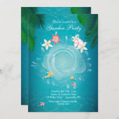 Koi Pond Uitnodiging (Voorkant / Achterkant)