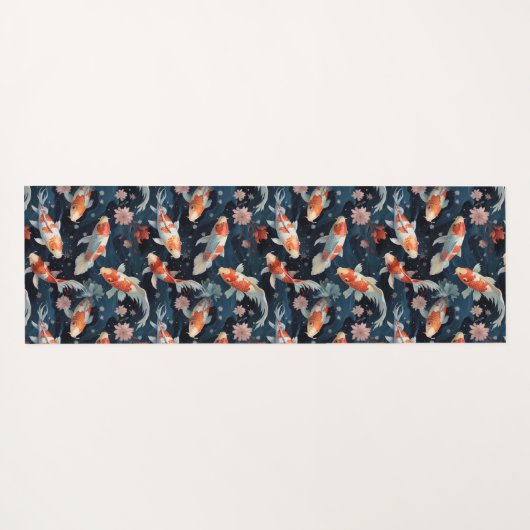 Koi Pond Yoga Mat (Achterkant (horizontaal))
