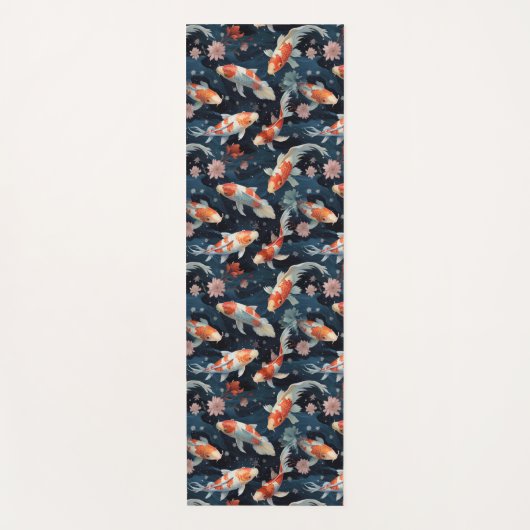 Koi Pond Yoga Mat (Voorkant)