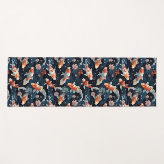 Koi Pond Yoga Mat (Voorkant (horizontaal))