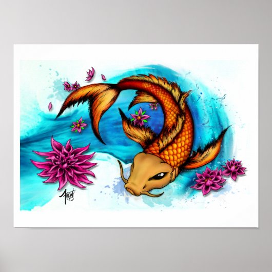 Koi Poster (Voorkant)