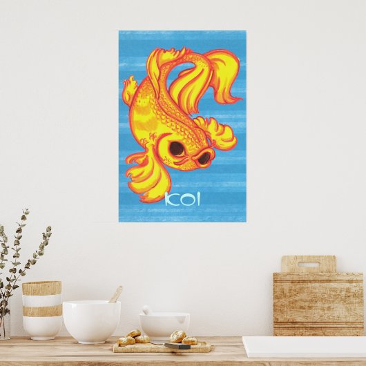 Koi Poster (Keuken)