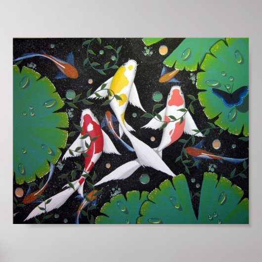 koi poster (Voorkant)