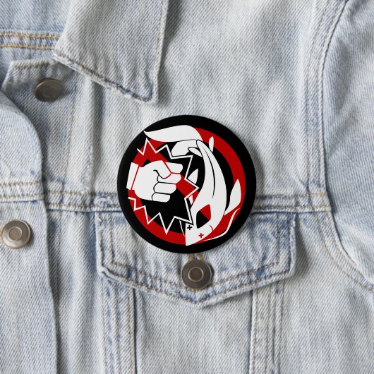 Koi Punching Verboden Button (In situ)