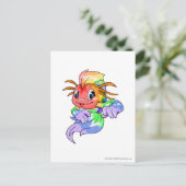 Koi Rainbow Briefkaart (Staand voorkant)