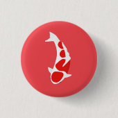 Koi Ronde Button 3,2 Cm (Voorkant)