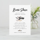 Koi Sakana Vrijgezellenfeest Kaart (Staand voorkant)