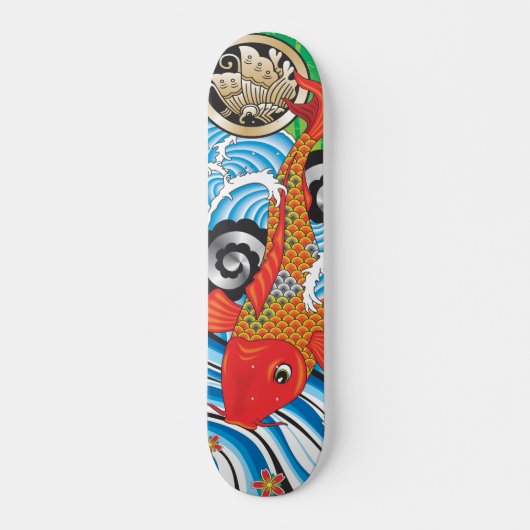 Koi Schaats Splash Persoonlijk Skateboard (Voorkant)