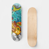 "Koi"-skateboard Skateboard (Voorkant)