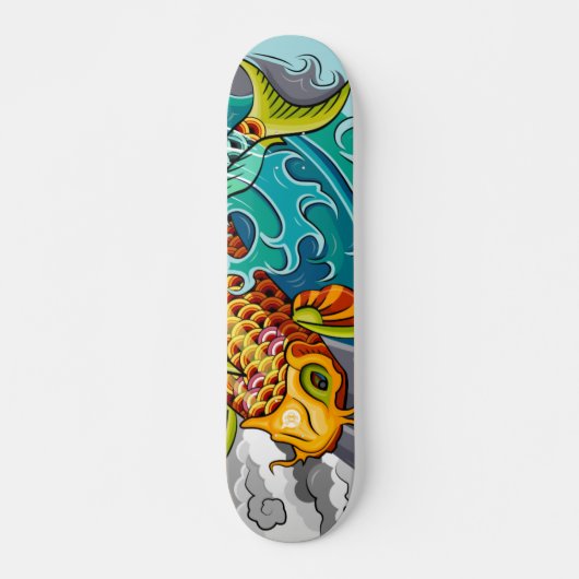 "Koi"-skateboard Skateboard (Voorkant)