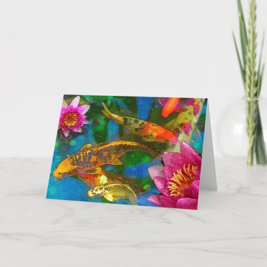 koi spel kaart (Voorkant)