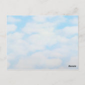 koi spel, poscard briefkaart (Achterkant)