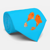 Koi-Stropdas - Een andere variant Stropdas (Opgerold)