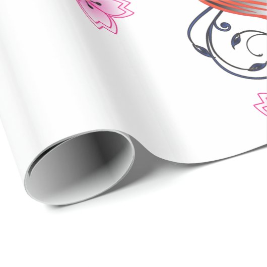 Koi Style Cadeaupapier (Rol Hoek)