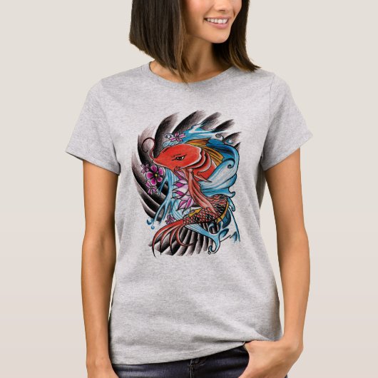 koi t-shirt (Voorkant)