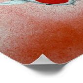 Koi Tancho Chinese Jade welvarschilderij Poster (Hoek)