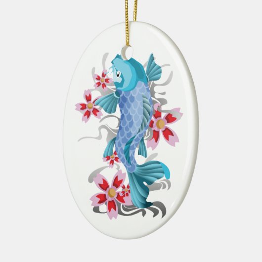Koi Tattoo Keramisch Ornament (Links)